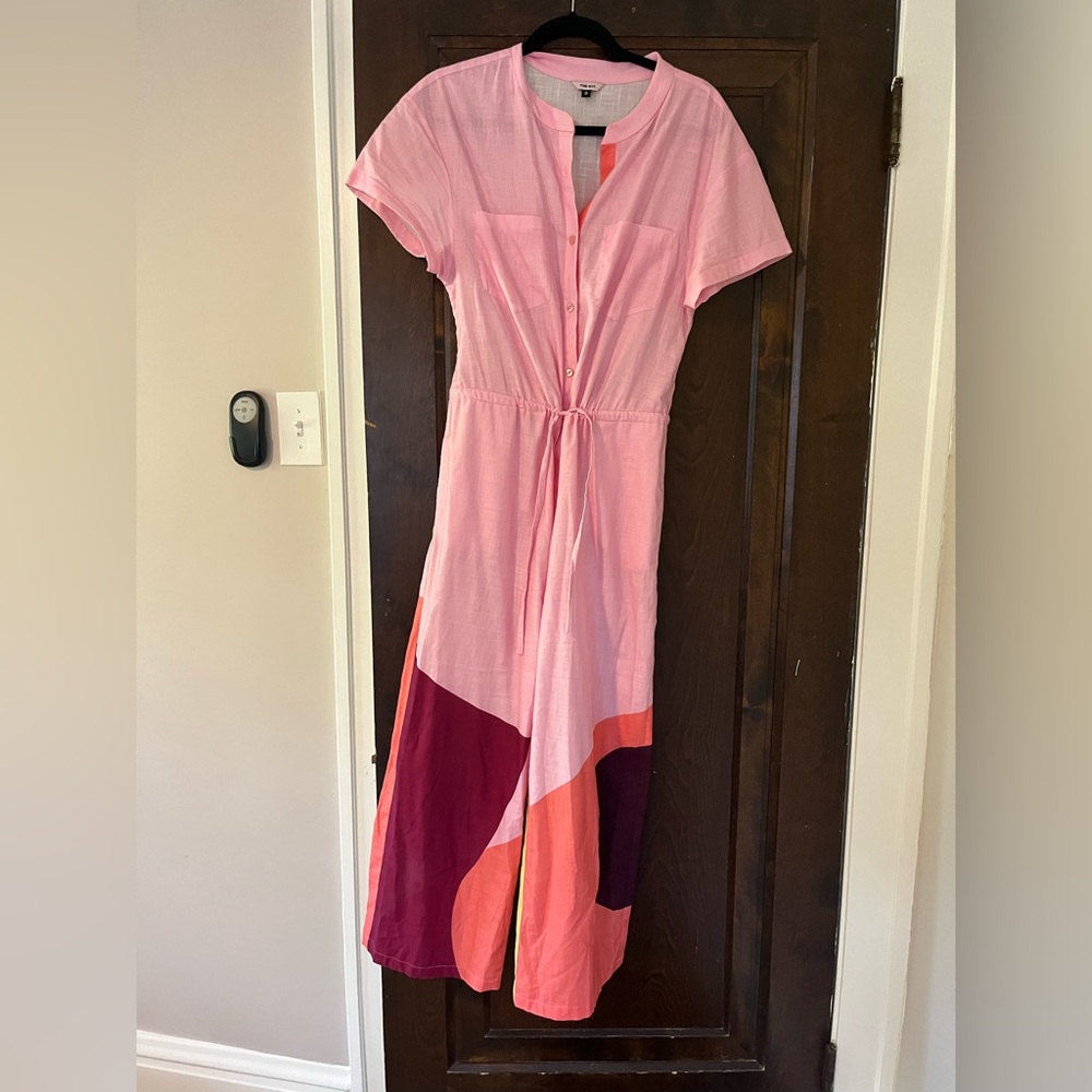 The Kit Pink Jumpsuit, size 8
